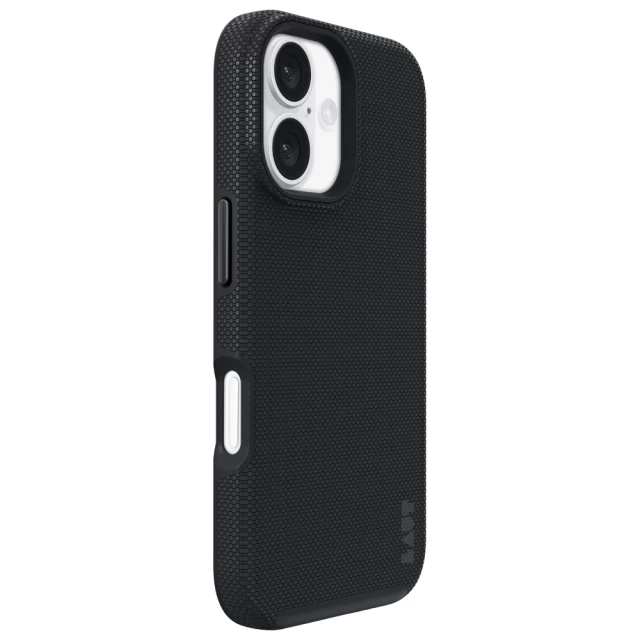 Чохол LAUT SHIELD для iPhone 16 Black with MagSafe (L_IP24A_MSH_BK)