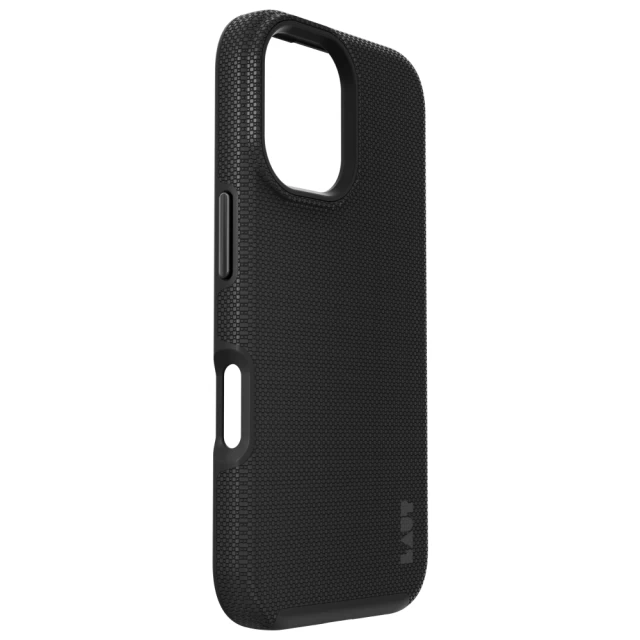 Чохол LAUT SHIELD для iPhone 16 Black with MagSafe (L_IP24A_MSH_BK)