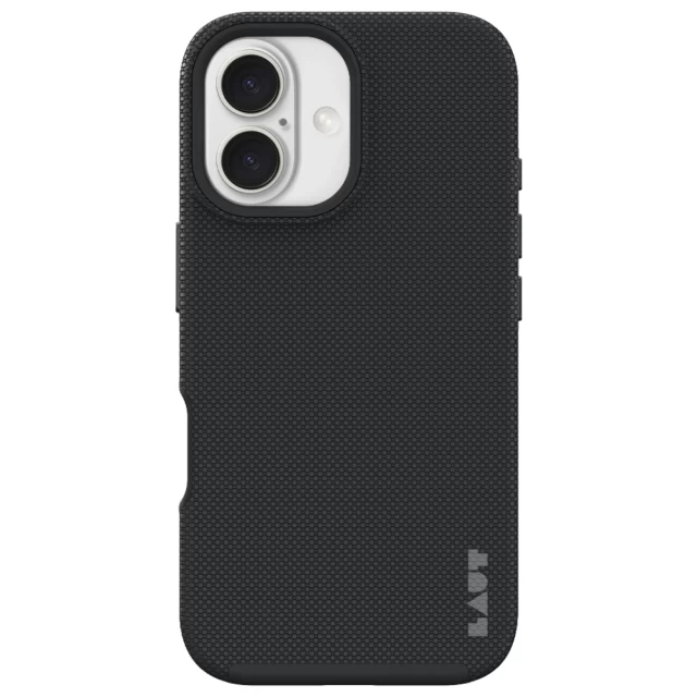 Чехол LAUT SHIELD для iPhone 16 Black with MagSafe (L_IP24A_MSH_BK)