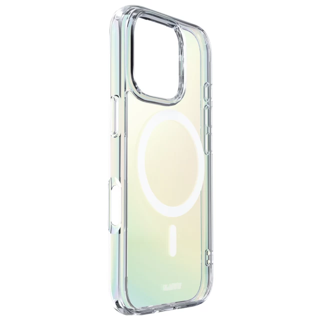 Чохол LAUT HOLO для iPhone 16 Pro Holo Pearl with MagSafe (L_IP24B_HO_W)