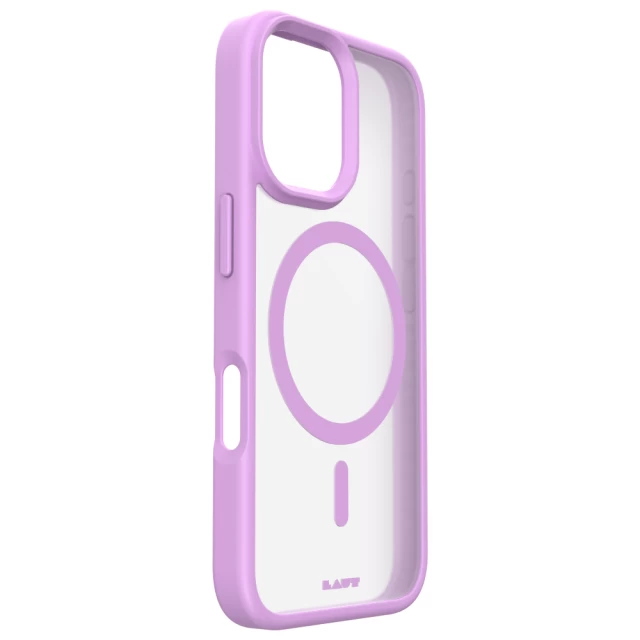 Чехол LAUT HUEX PROTECT для iPhone 16 Bright Pink with MagSafe (L_IP24A_HPT_P)