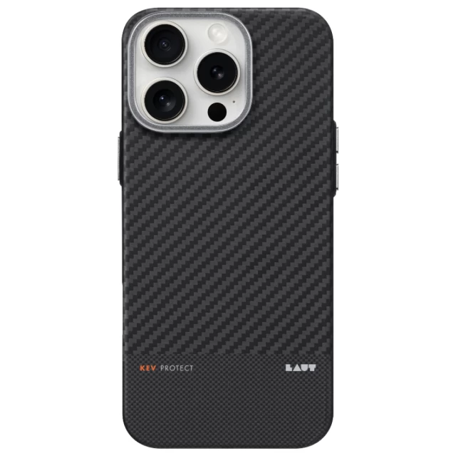 Чохол LAUT KEV PROTECT для iPhone 16 Pro Black with MagSafe (L_IP24B_KE_BK)