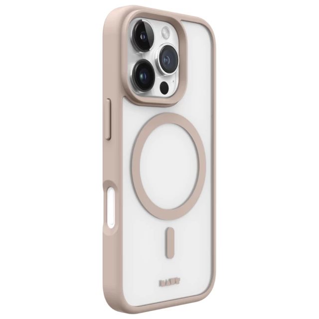 Чохол LAUT HUEX PROTECT для iPhone 16 Pro Max Beige Gold with MagSafe (L_IP24D_HPT_BE)