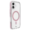 Чохол LAUT AERO SPARKLE для iPhone 16 Plus Crystal Pink with MagSafe (L_IP24C_AS_P)