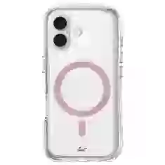 Чехол LAUT AERO SPARKLE для iPhone 16 Plus Crystal Pink with MagSafe (L_IP24C_AS_P)