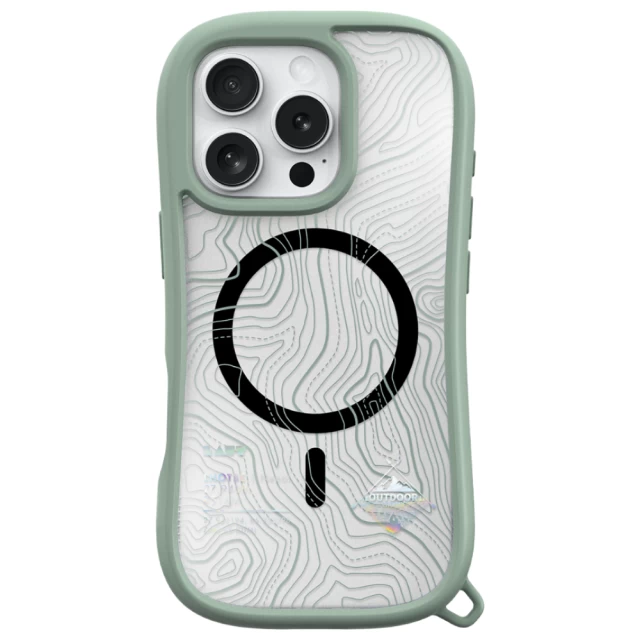 Чехол LAUT POP ADVENTURE для iPhone 16 Pro Max Silt Green with MagSafe (L_IP24D_PA_GN)