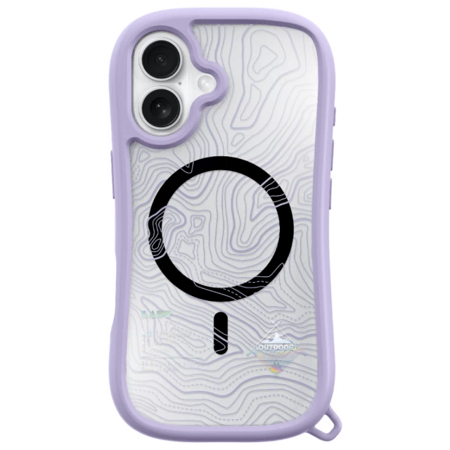 Чехол LAUT POP ADVENTURE для iPhone 16 Plus Spring Violet with MagSafe (L_IP24C_PA_PU)