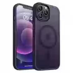 Чехол для iPhone 12 Pro Max WAVE Matte Insane Case with Magnetic Ring Deep Purple