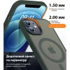 Чохол Upex HyperMat для iPhone 12 Pro Max Dark Green with MagSafe (UP172197)