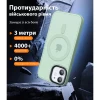 Чехол Upex HyperMat для iPhone 12 Pro Max Green with MagSafe (UP172199)
