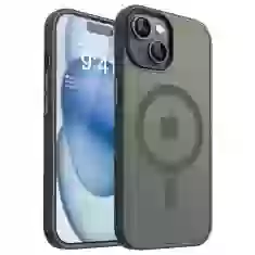 Чехол для iPhone 15 WAVE Matte Insane Case with Magnetic Ring Green