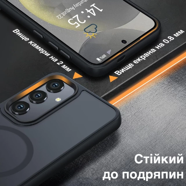 Чохол Upex UltraMat для Samsung Galaxy S24 Midnight with MagSafe (UP172268)