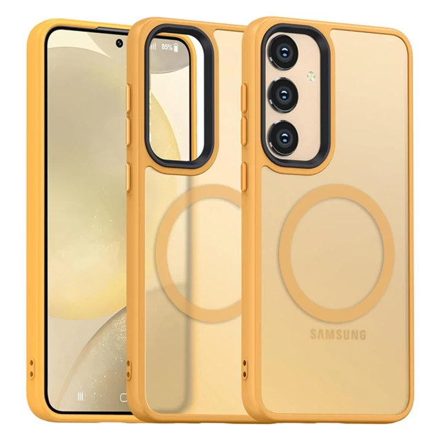 Чохол Upex UltraMat для Samsung Galaxy S24 Yellow with MagSafe (UP172272)