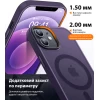 Чехол Upex HyperMat для iPhone 13 Deep Purple with MagSafe(UP172123)