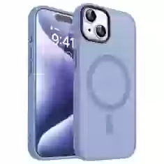 Чехол для iPhone 14 Plus WAVE Matte Insane Case with Magnetic Ring Sierra Blue