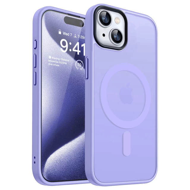 Чохол Upex UltraMat для iPhone 14 Plus Purple with MagSafe (UP172142)