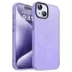 Чехол для iPhone 14 Plus WAVE Matte Insane Case with Magnetic Ring Light Purple