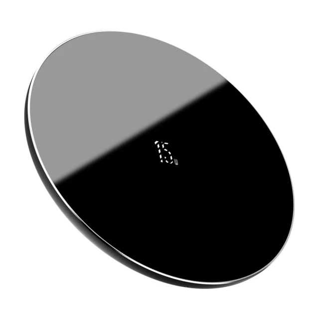 Беспроводное зарядное устройство Baseus Simple 15W Black (WXJK-B01)