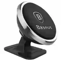Автодержатель Baseus 360-degree Rotation Magnetic Mount Paste Type Silver (SUGENT-NT0S)