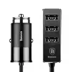 Автомобільний зарядний пристрій Baseus Enjoy Together Four Interfaces 4 USB Black (CCTON-01)
