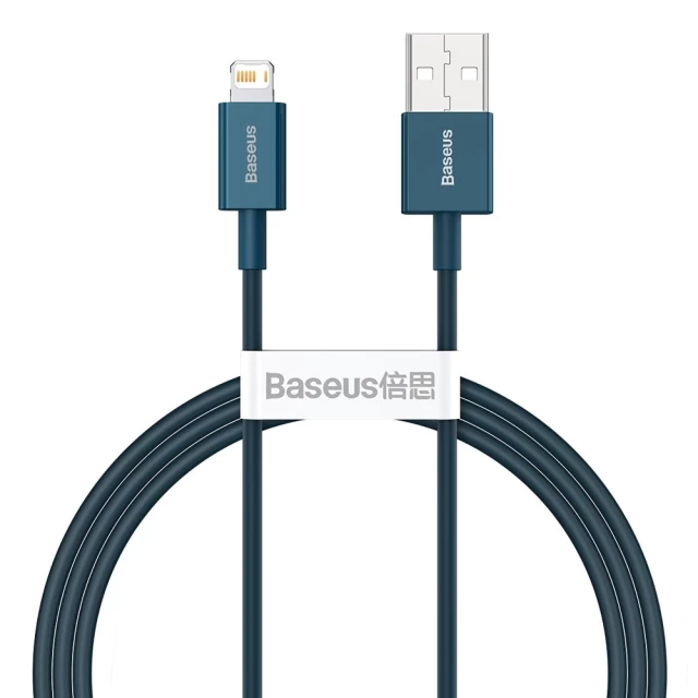 Кабель Baseus Superior Series Fast Charging USB-A to Lightning 1m Blue (CALYS-A03)