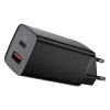Сетевое зарядное устройство Baseus GaN2 Lite QC 65W USB-C | USB-A Black (CCGAN2L-B01)