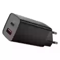 Мережевий зарядний пристрій Baseus GaN2 Lite Quick Charger 65W USB-A/USB-C Black (CCGAN2L-B01)