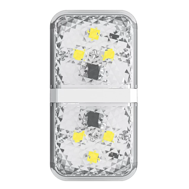 Дверна автомобільна лампа Baseus Warning Light White (2pcs/pack) (CRFZD-02)
