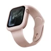 Чехол Uniq Lino для Apple Watch 4 | 5 | 6 | SE 44 mm Pink/Blush Pink (UNIQ-44 mm-LINOPNK)