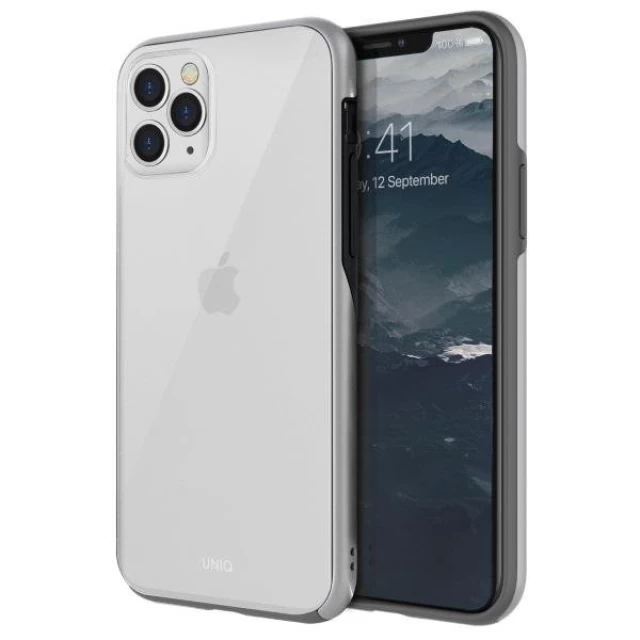 Чохол Uniq Vesto Hue для iPhone 11 Pro Max Silver (UNIQ-IP6.5HYB(2019)-VESHSIL)