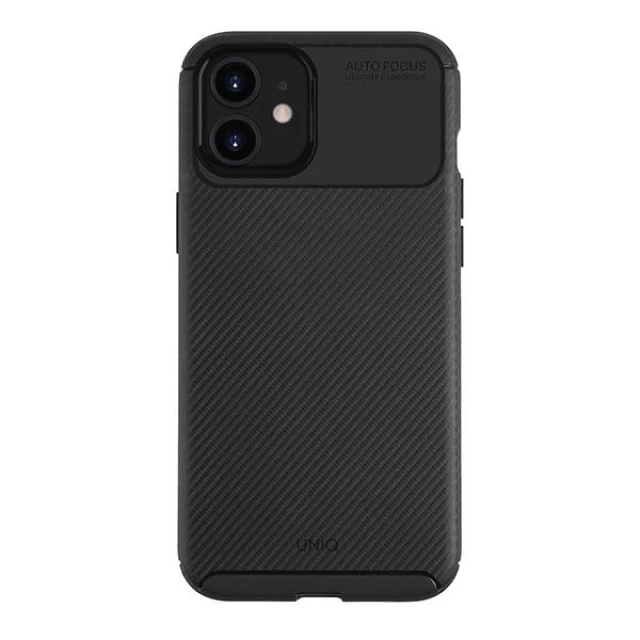 Чохол Uniq Hexa для iPhone 12 mini Midnight Black (UNIQ-IP5.4HYB(2020)-HEXBLK)