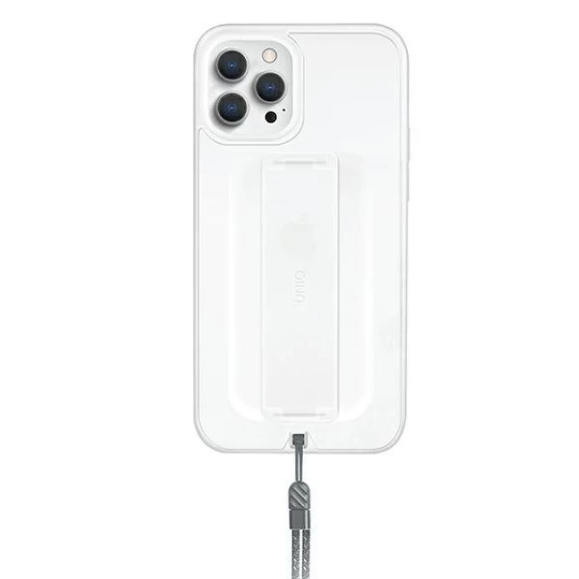 Чохол Uniq Heldro для iPhone 12 Pro Max Natural Frost Antimicrobial (UNIQ-IP6.7HYB(2020)-HELFRO)
