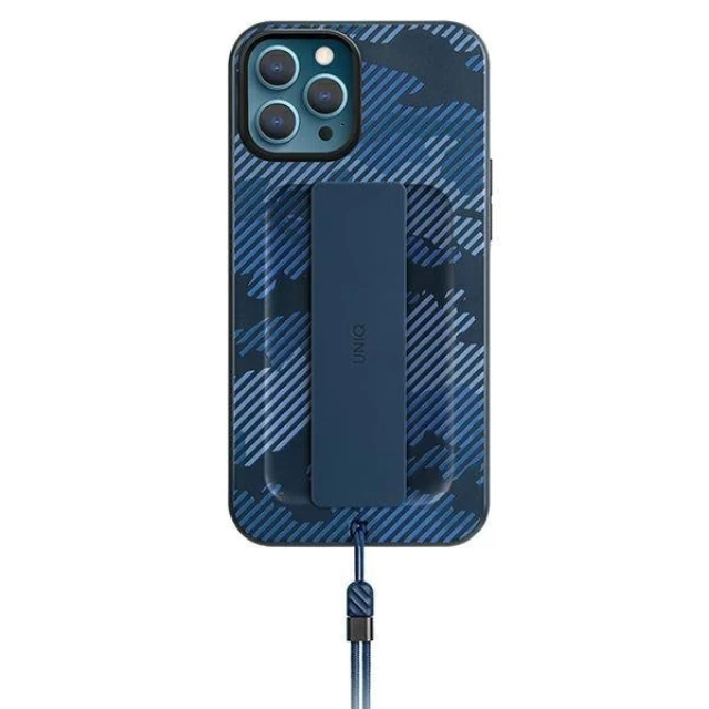 Чехол Uniq Heldro для iPhone 12 | 12 Pro Marine Camo Antimicrobial (UNIQ-IP6.1HYB(2020)-HELDEMC)