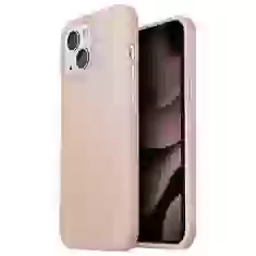 Чохол Uniq Lino Hue для iPhone 13 Blush Pink Antimicrobial with MagSafe (UNIQ-IP6.1HYB(2021)-LINOHMPNK)