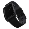Ремінець Uniq Straden для Apple Watch 49 | 45 | 44 | 42 mm Black (UNIQ-45MM-STRABLK)