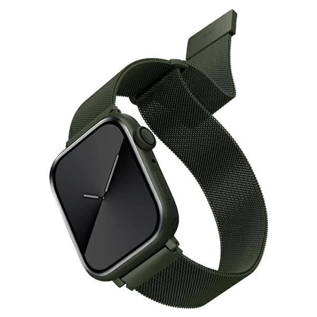 Ремешок Uniq Dante для Apple Watch 49 | 45 | 44 | 42 mm Green (UNIQ-45MM-DANGRN)