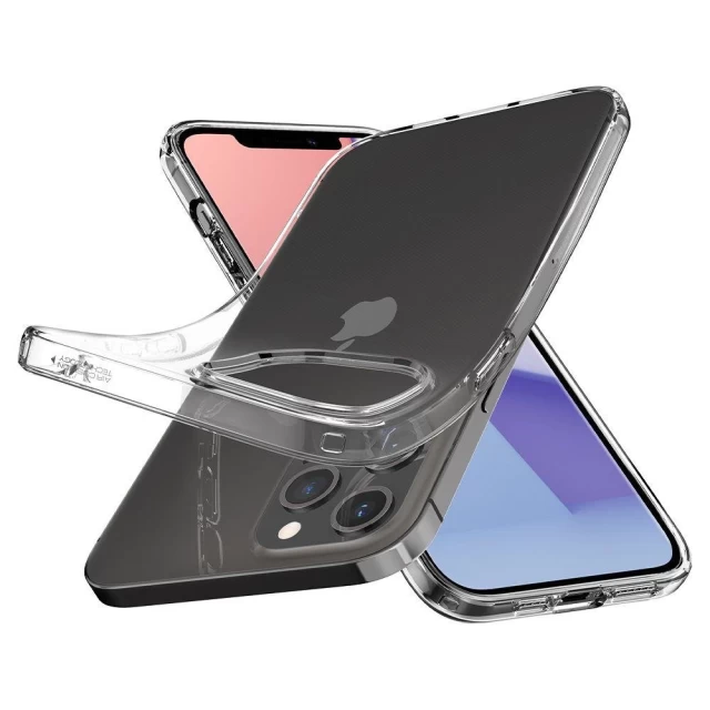 Чохол Spigen для iPhone 12 | 12 Pro Liquid Crystal Crystal Clear (ACS01697)