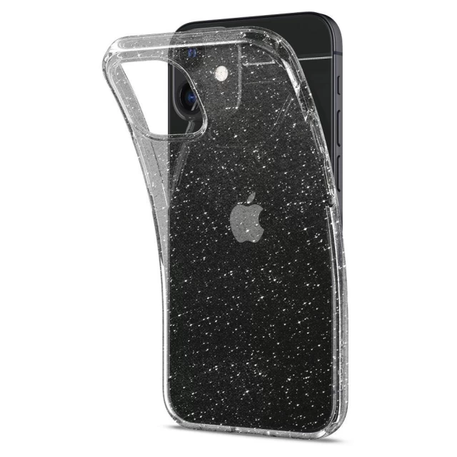 Чехол Spigen для iPhone 12 mini Liquid Crystal Glitter Crystal Quartz (ACS01741)