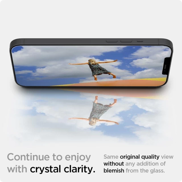 Защитное стекло Spigen для iPhone 12 mini Glas.tR HD (1 Pack) (AGL01533)