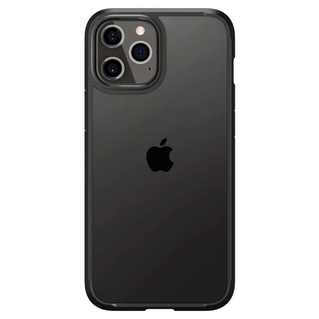 Чохол Spigen для iPhone 12 | 12 Pro Ultra Hybrid Matte Black (ACS01703)