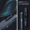 Чехол Spigen для iPhone 12 Pro Max Thin Fit Metal Slate (ACS02293)