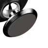 Автодержатель Baseus Small Ears Series Vertical Magnetic Bracket Leather Type Black (SUER-F01)