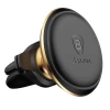 Автотримач Baseus Magnetic Air Vent Car Mount With Cable Clip Gold (SUGX-A0V)