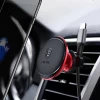 Автотримач Baseus Magnetic Air Vent Car Mount With Cable Clip Red (SUGX-A09)