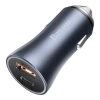 Автомобільний зарядний пристрій Baseus Golden Contactor Pro 40W USB Type-C Dark Gray (CCJD-0G)