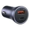 Автомобільний зарядний пристрій Baseus Golden Contactor Pro 40W USB Type-C with Cable Type-C 1m Dark Gray (TZCCJD-0G)