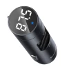 Автомобильное зарядное устройство Baseus Energy Column Bluetooth FM Launcher 2USB Dark Grey (CCNLZ-0G)