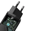 Мережевий зарядний пристрій Baseus GaN2 Lite QC 65W 2xUSB-C Black (CCGAN2L-E01)