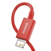 Кабель Baseus Superior Series Fast Charging USB-A to Lightning 1m Red (CALYS-A09)