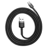 Кабель Baseus Cafule USB-A to Micro-USB 1m Black/Grey (CAMKLF-BG1)